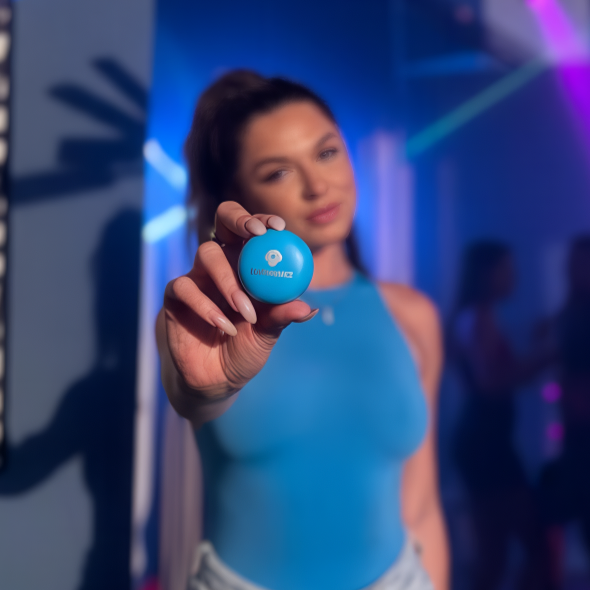 Aura HiFi Earplugs - Electric Blue