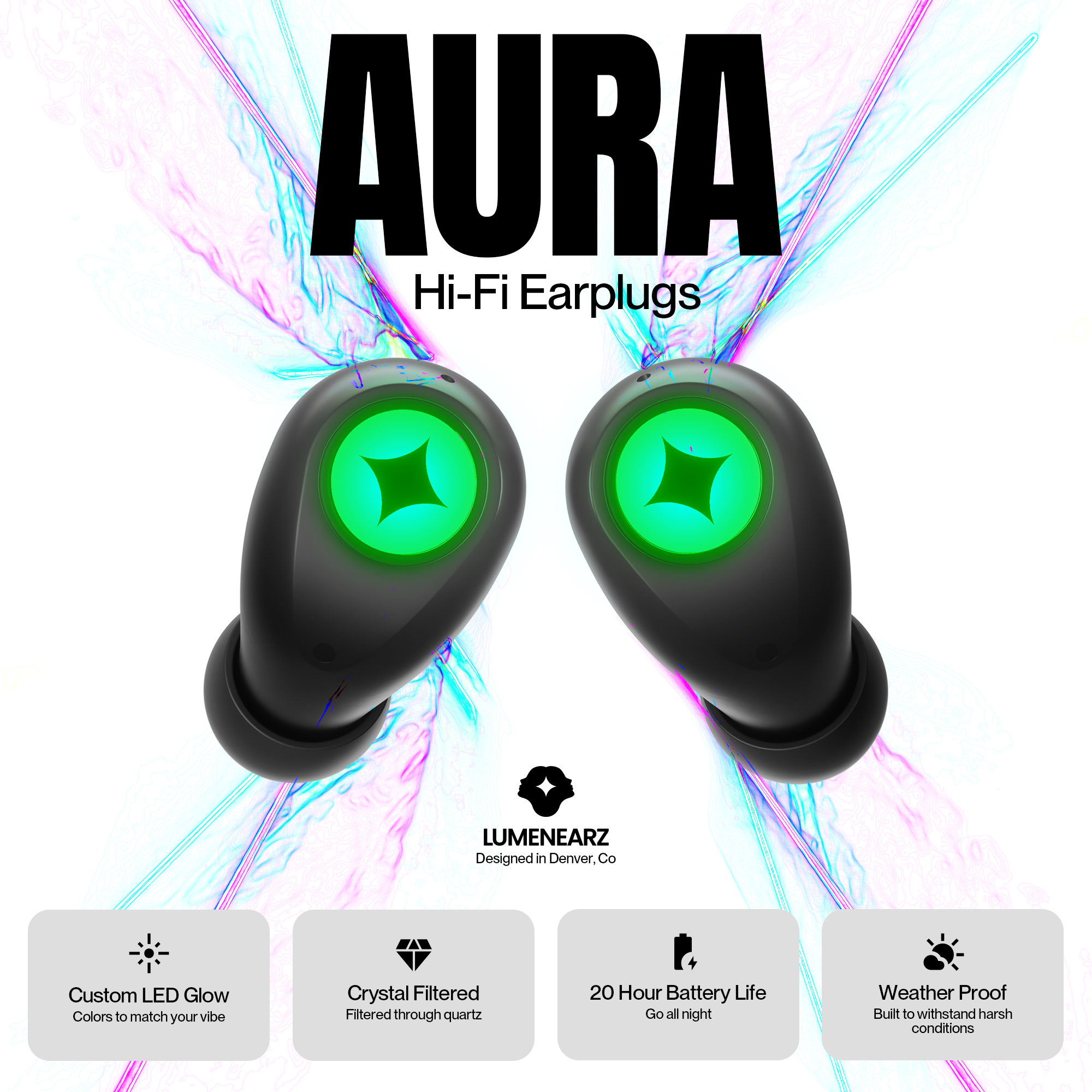 Aura HiFi Earplugs