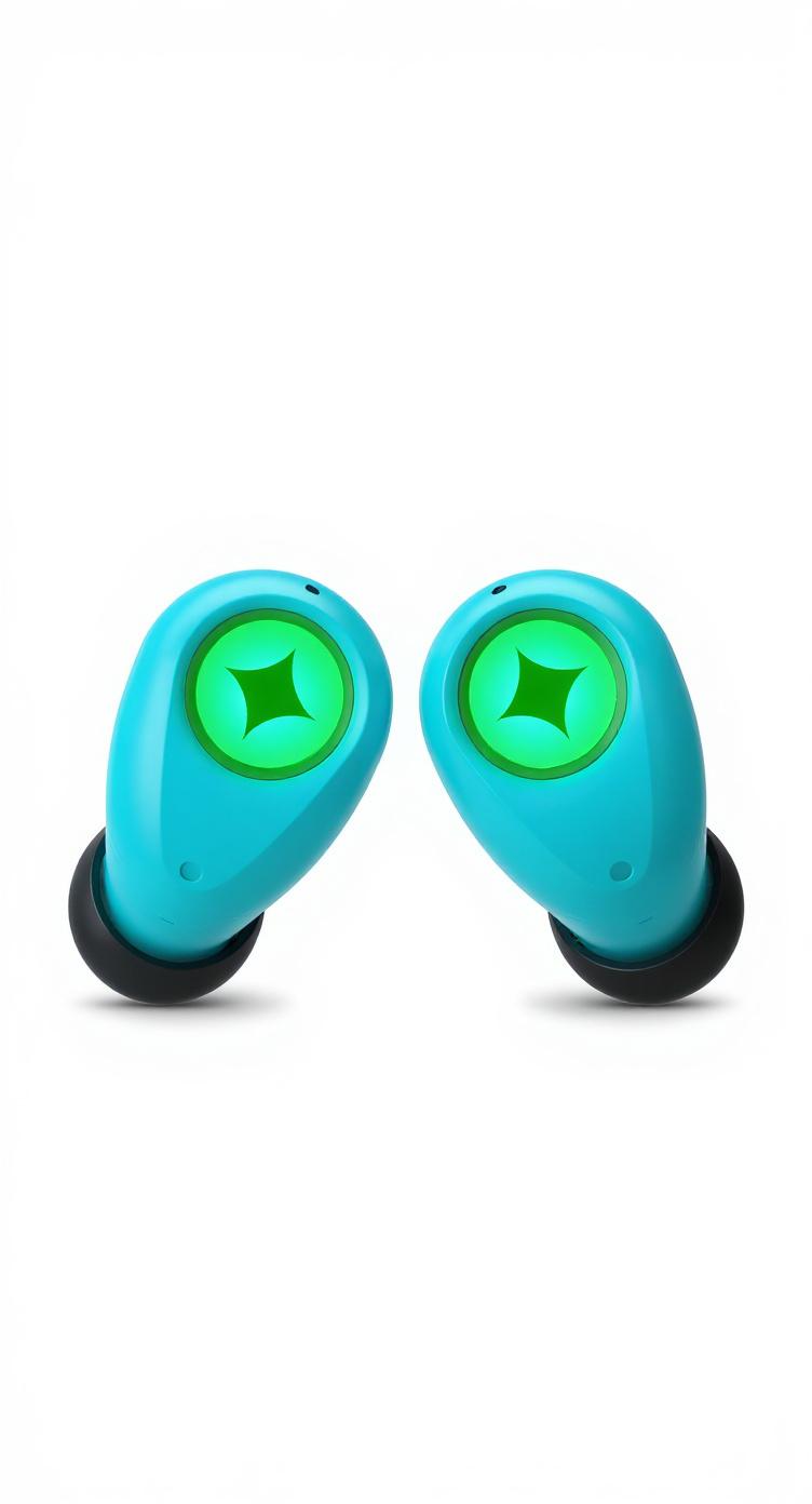 LUMENEARZ Aura HiFi Earplugs - Electric Blue