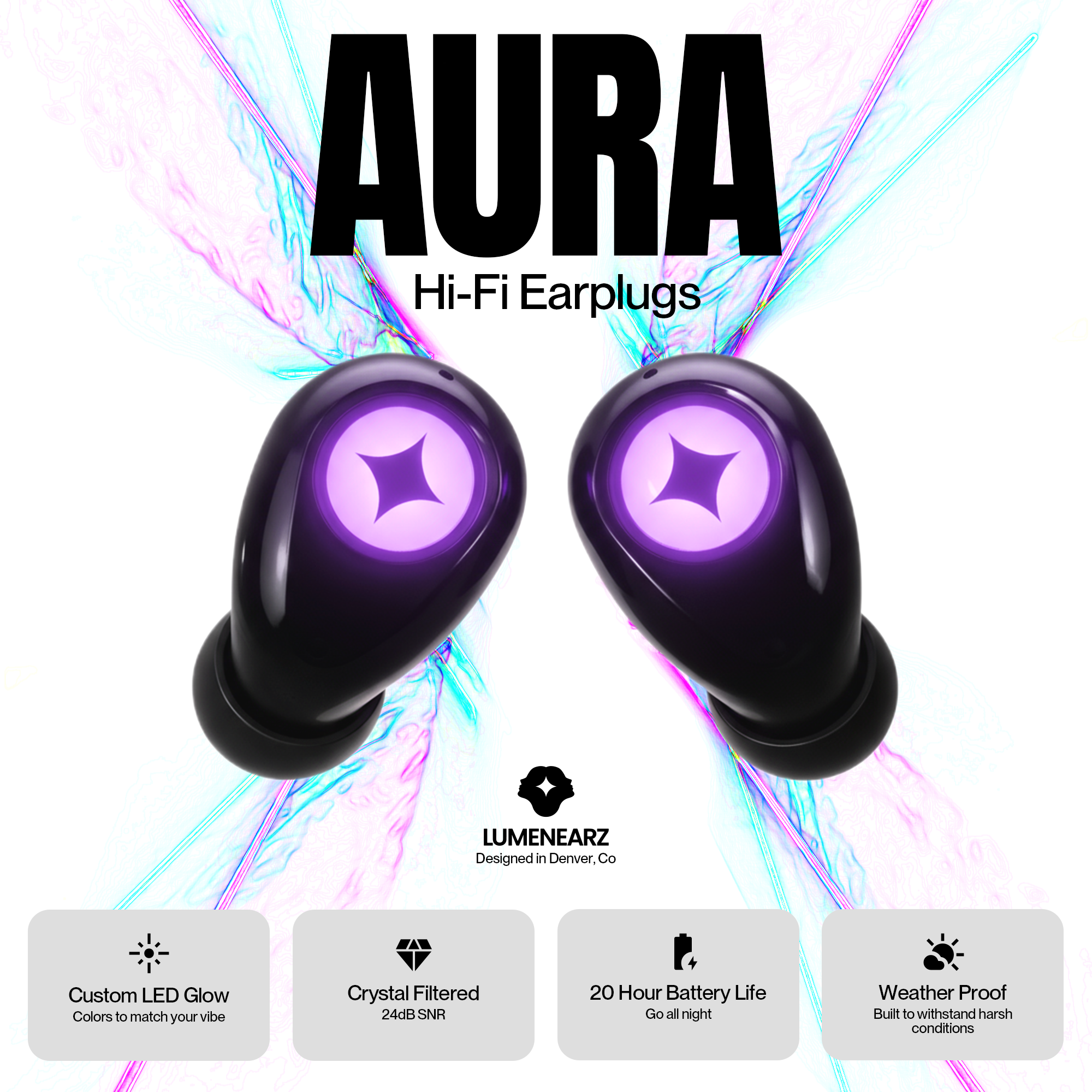 Aura HiFi Earplugs